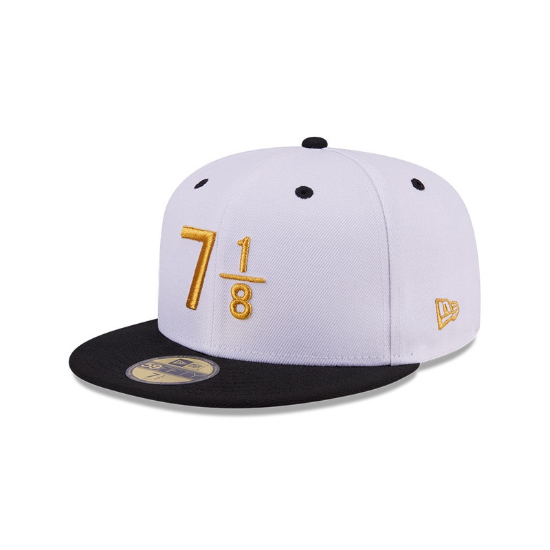 NEW ERA 59FIFTY DAY 7 1/8 WHITE 59FIFTY CAP