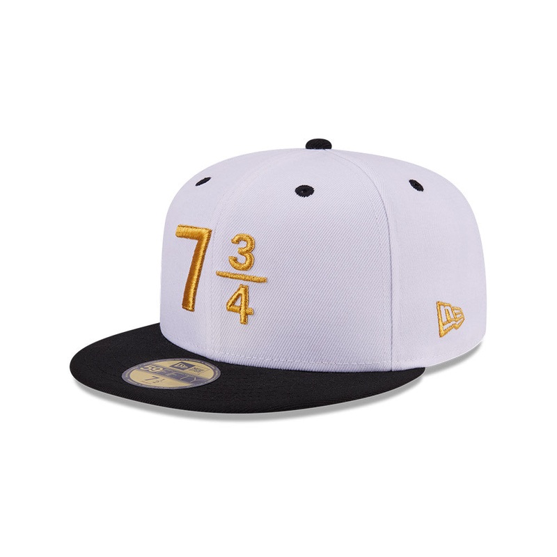 NEW ERA 59FIFTY DAY 7 3/4 WHITE 59FIFTY CAP