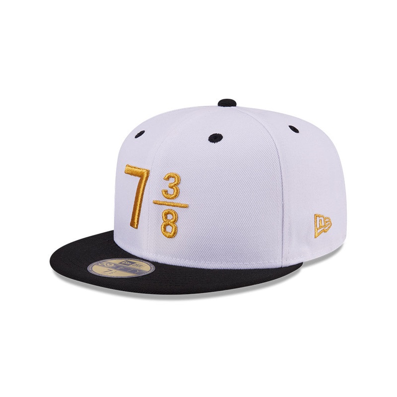 NEW ERA 59FIFTY DAY 7 3/8 WHITE 59FIFTY CAP