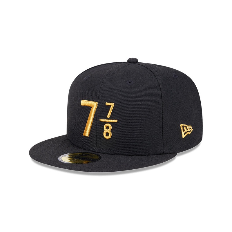 NEW ERA 59FIFTY DAY 7 7/8 BLACK 59FIFTY CAP