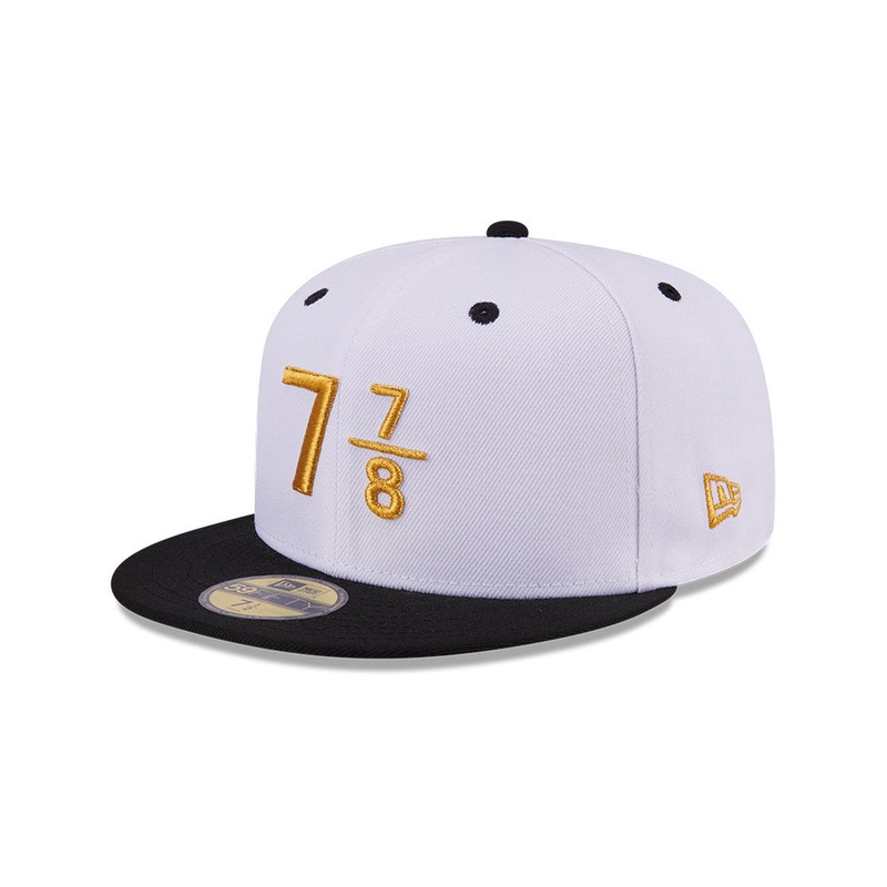 NEW ERA 59FIFTY DAY 7 7/8 WHITE 59FIFTY CAP