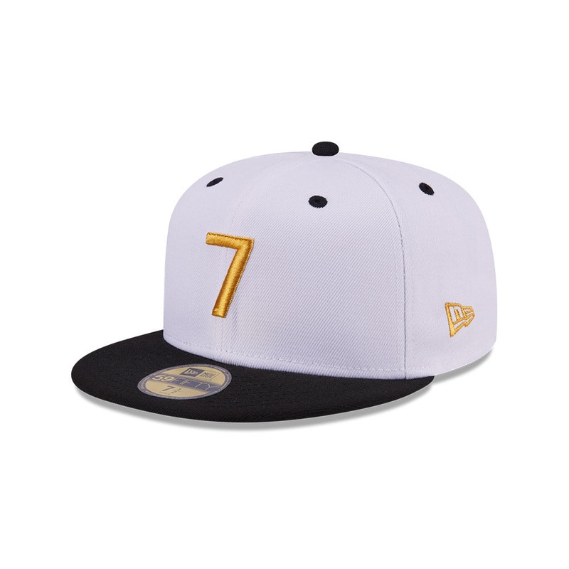 NEW ERA 59FIFTY DAY 7 WHITE 59FIFTY CAP