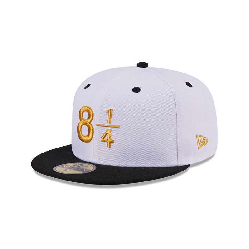 NEW ERA 59FIFTY DAY 8 1/4 WHITE 59FIFTY CAP