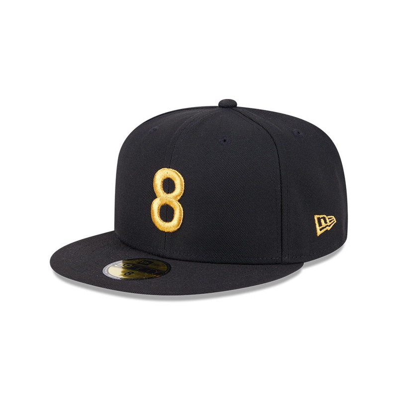 NEW ERA 59FIFTY DAY 8 BLACK 59FIFTY CAP