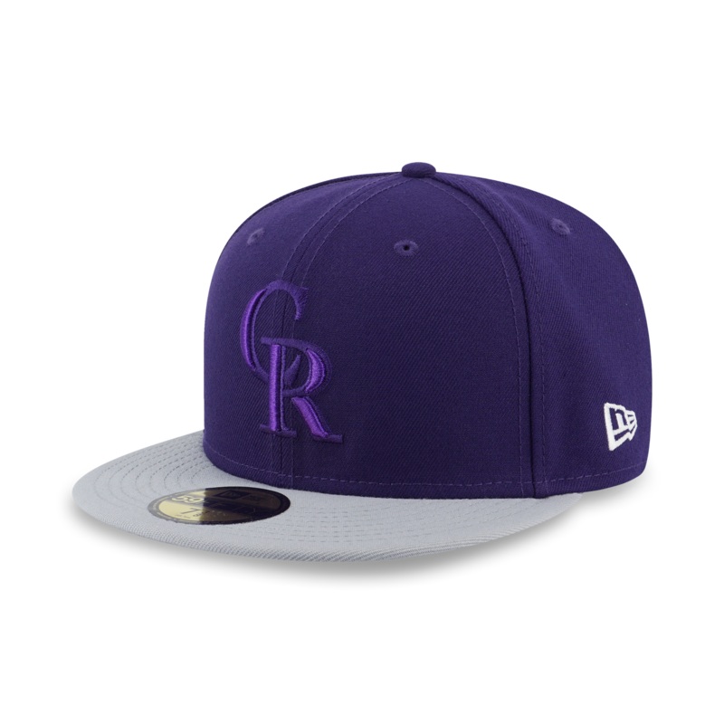 59FIFTY PACK – ALOHA COLORADO ROCKIES COOPERSTOWN PURPLE 59FIFTY CAP