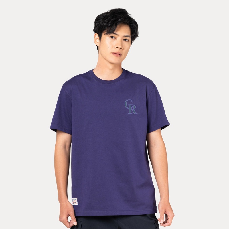 59FIFTY PACK – ALOHA COLORADO ROCKIES COOPERSTOWN PURPLE REGULAR SHORT SLEEVE T-SHIRT