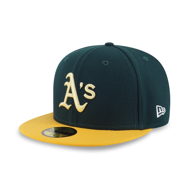 59FIFTY PACK – ALOHA OAKLAND ATHLETICS COOPERSTOWN DARK GREEN 59FIFTY CAP