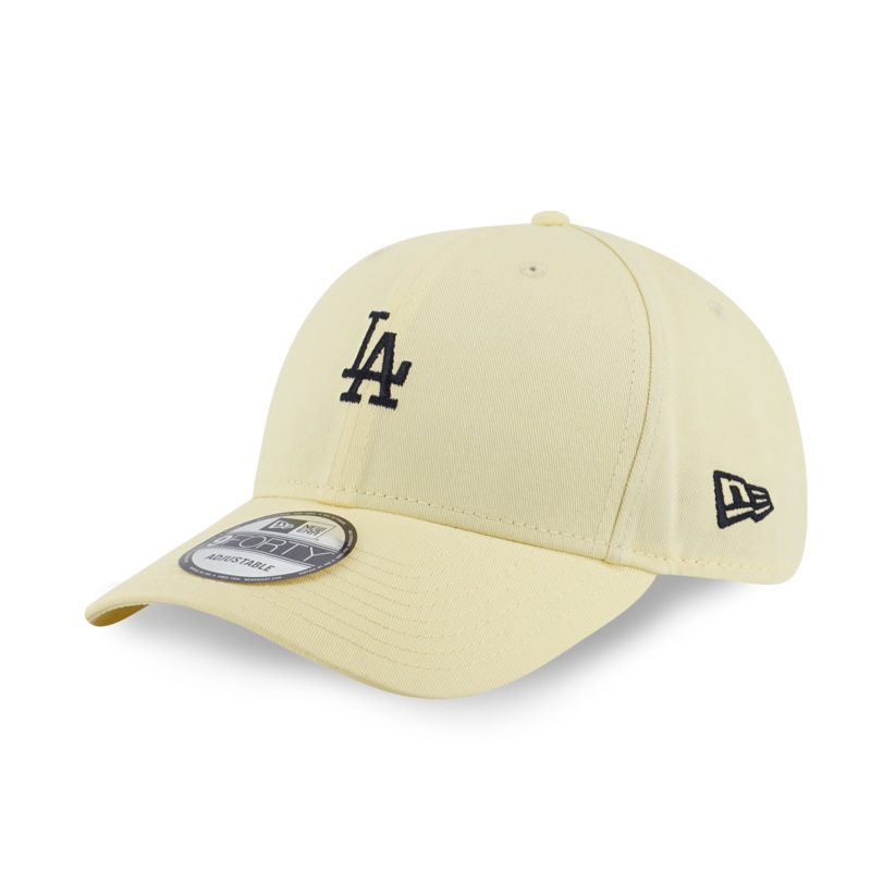 LOS ANGELES DODGERS COLOR ERA SMALL LOGO BABY YELLOW 9FORTY CAP