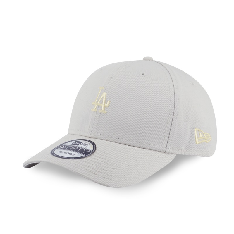 LOS ANGELES DODGERS COLOR ERA SMALL LOGO IVORY 9FORTY CAP
