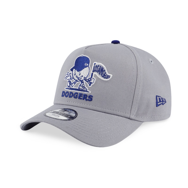 LOS ANGELES DODGERS LEAGUE MIX GRAY KIDS 9FORTY AF CAP