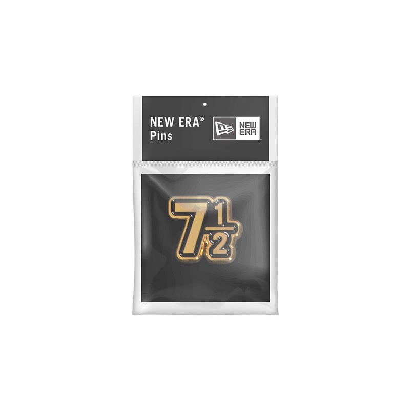 NEW ERA 59FIFTY DAY 2024 BLACK & GOLD SIZE 7 1/2 PIN