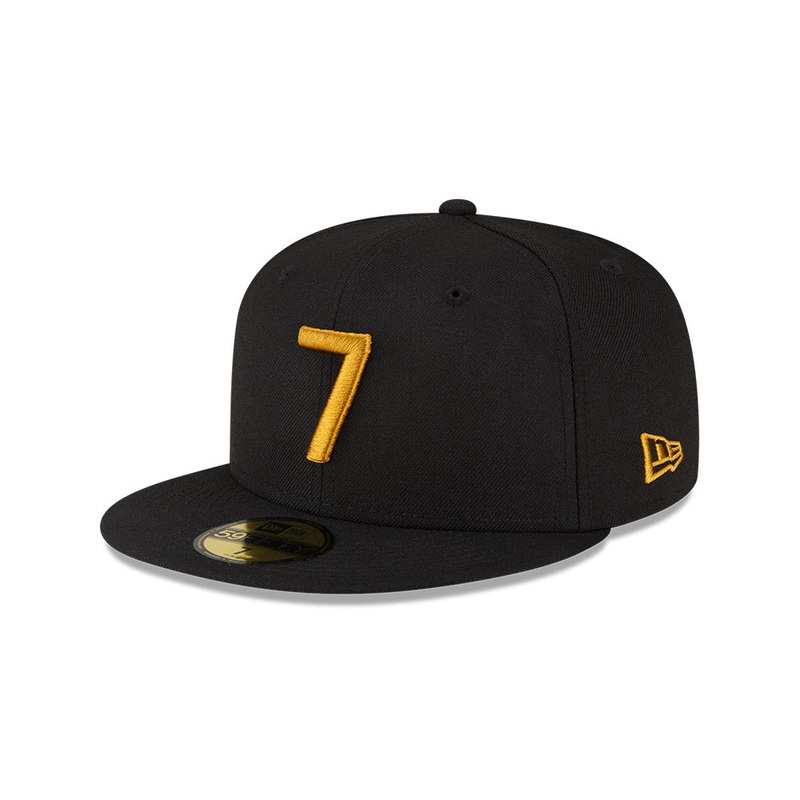 NEW ERA 59FIFTY DAY 7 BLACK 59FIFTY CAP