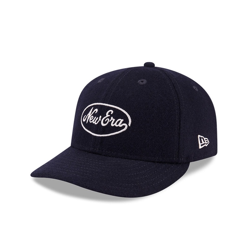 NEW ERA 59FIFTY DAY WORDMARK LOGO NAVY 59FIFTY LOW PROFILE CAP
