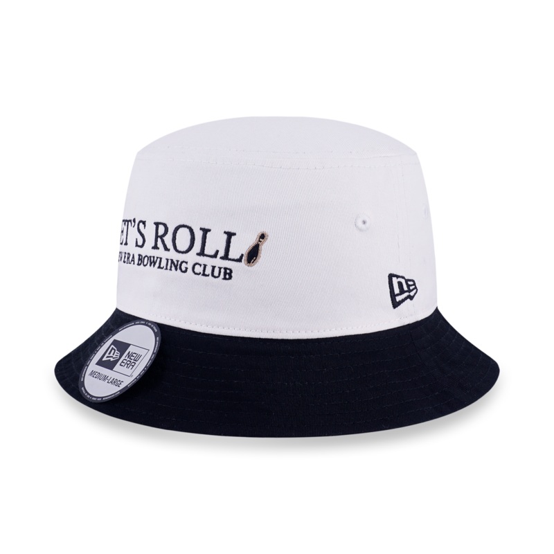 NEW ERA BOWLING CLUB LETS ROLL MULTI REVERSIBLE BUCKET 01
