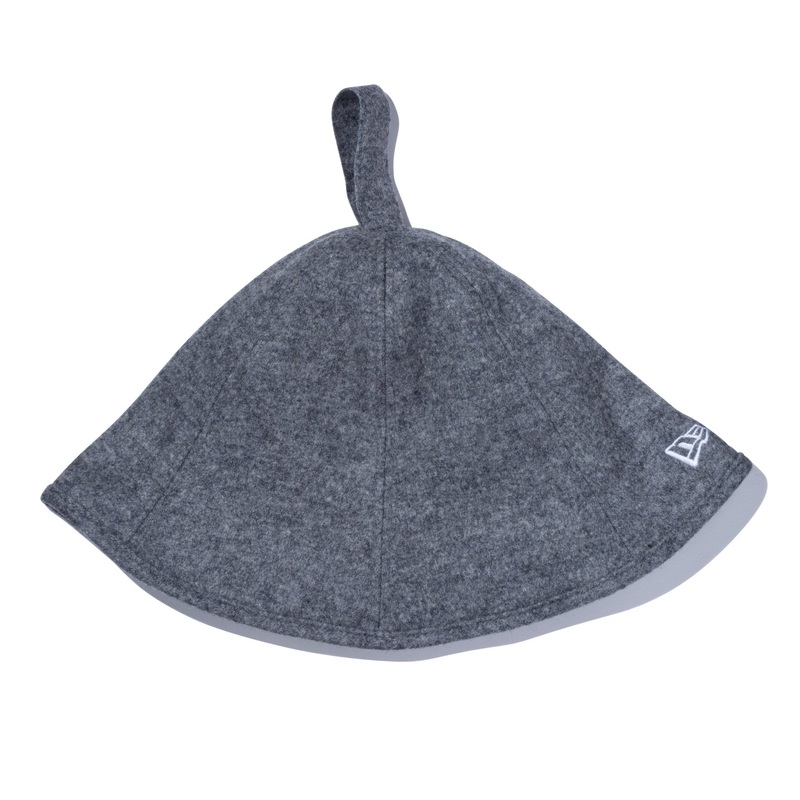 NEW ERA FELT GRAY SAUNA HAT|ONE SIZE