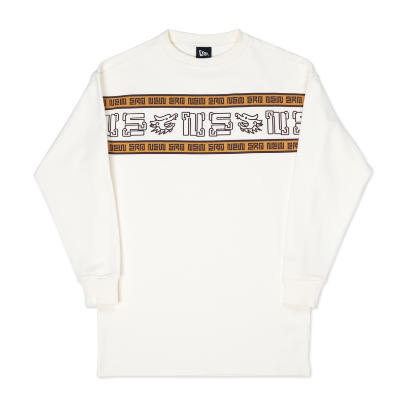 NEW ERA IVORY CREW NECK DRESS|S|M|L