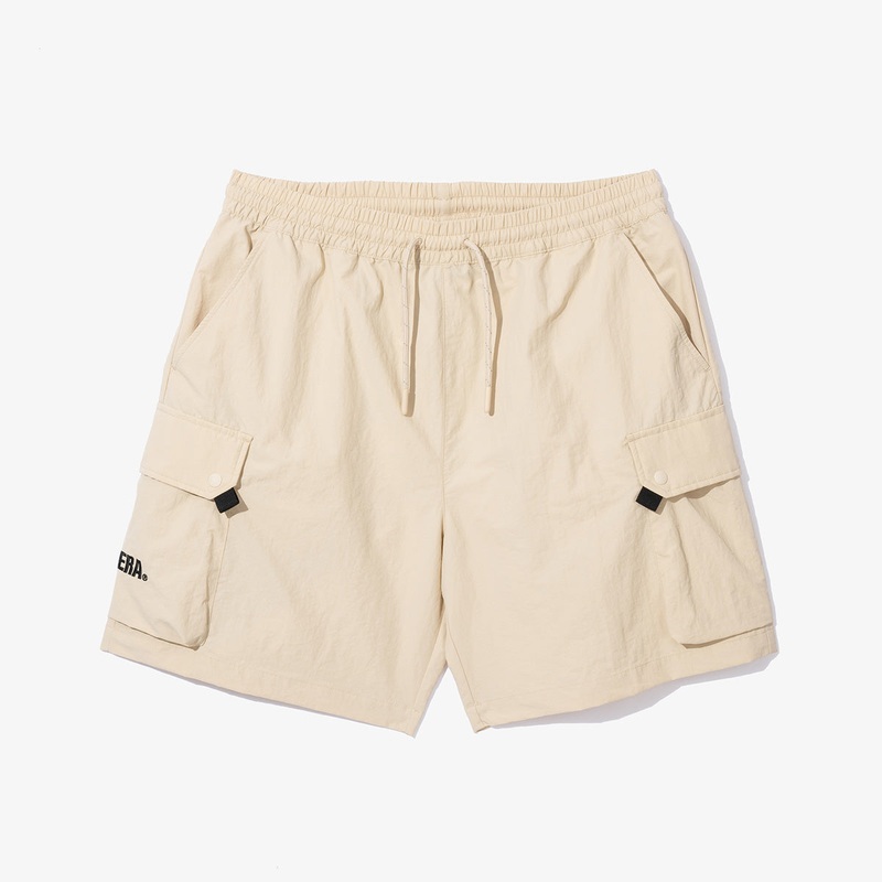 NEW ERA OUTDOOR BEIGE SHORTS|S|M|L|XL|XXL