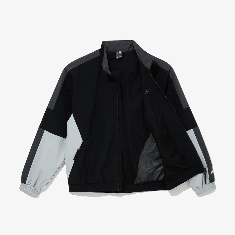 NEW ERA TECH COLOR BLACK TRACK JACKET