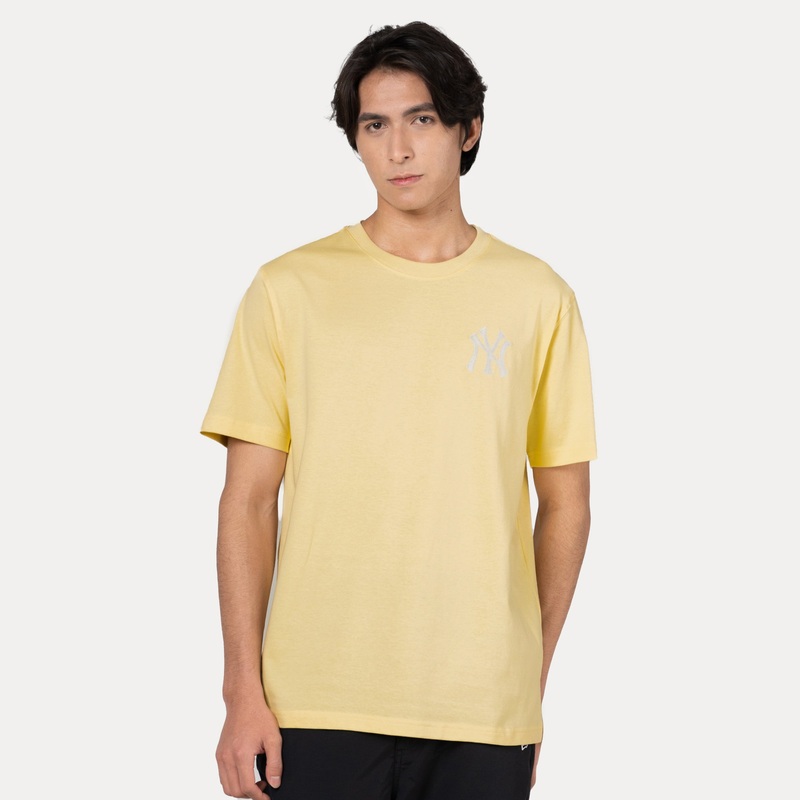 NEW YORK YANKEES COLOR ERA BABY YELLOW REGULAR SHORT SLEEVE T-SHIRT