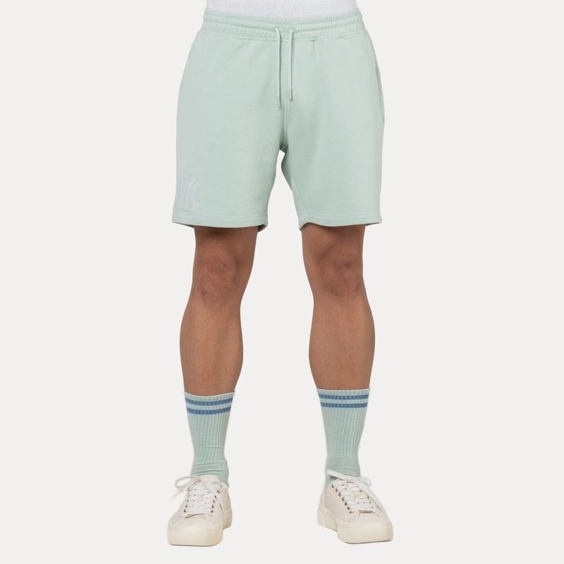 NEW YORK YANKEES COLOR ERA FRESH MINT REGULAR KNIT SHORTS