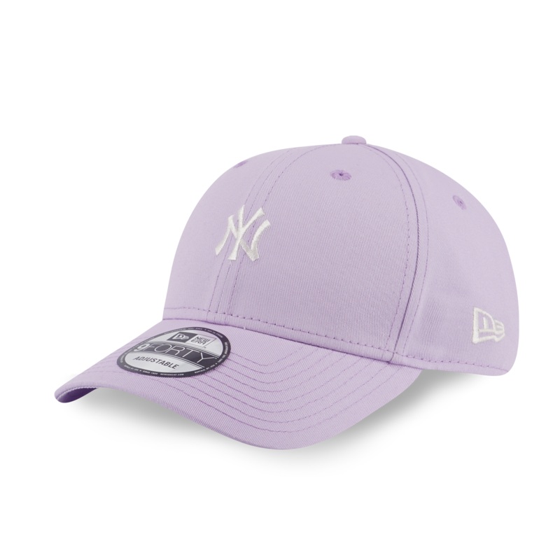 NEW YORK YANKEES COLOR ERA SMALL LOGO PASTEL LILAC 9FORTY CAP