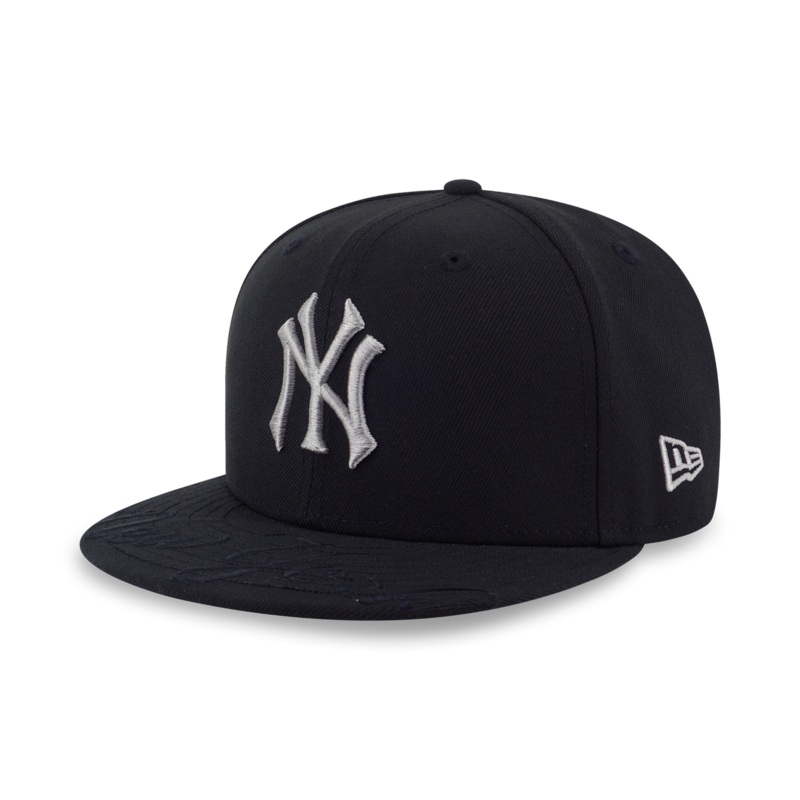 NEW YORK YANKEES MLB VISOR LOGO BLACK 9FIFTY CAP
