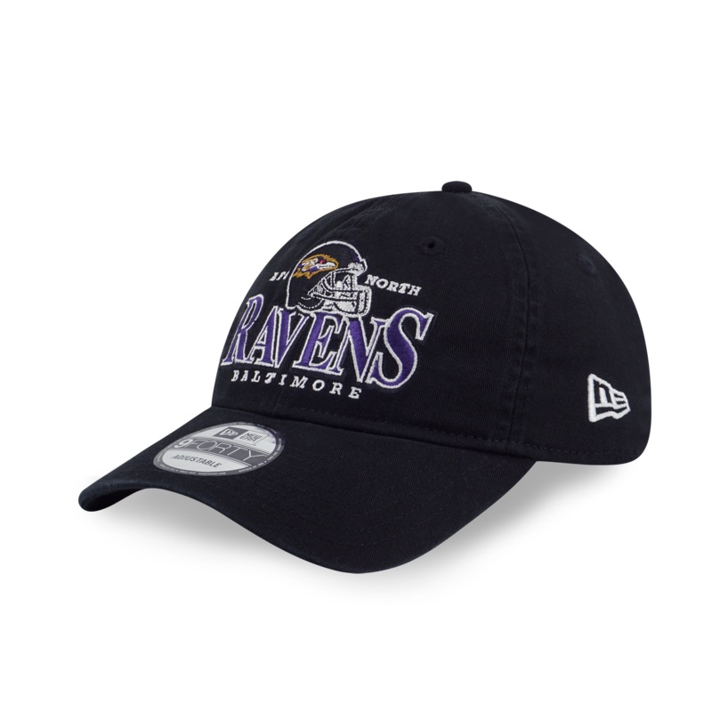 BALTIMORE RAVENS NFL HELMET BLACK 9FORTY UNST CAP