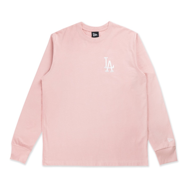 LOS ANGELES DODGERS COLOR ERA DIRTY PINK LONG SLEEVE T-SHIRT