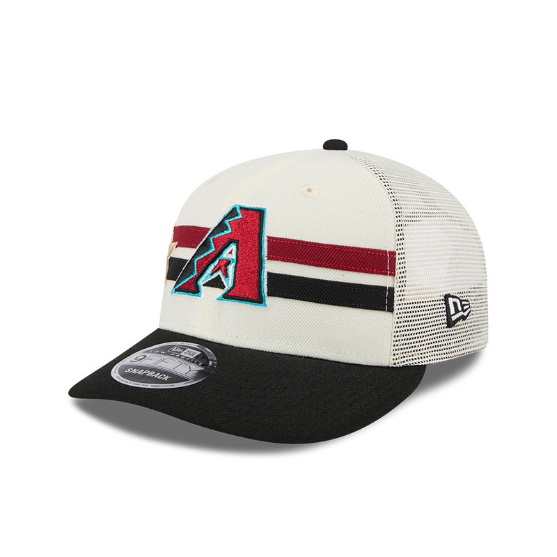 MLB ALL STAR GAME ARIZONA DIAMONDBACKS BLACK VISOR LIGHT CREAM LP 9FIFTY CAP