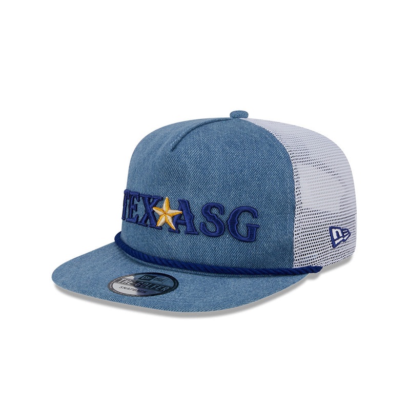 MLB ALL STAR GAME OPEN BLUE GOLFER CAP