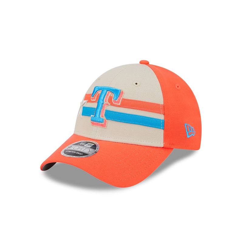 MLB ALL STAR GAME TEXAS RANGERS BRIGHT RED 9FORTY STRETCH SNAP CAP