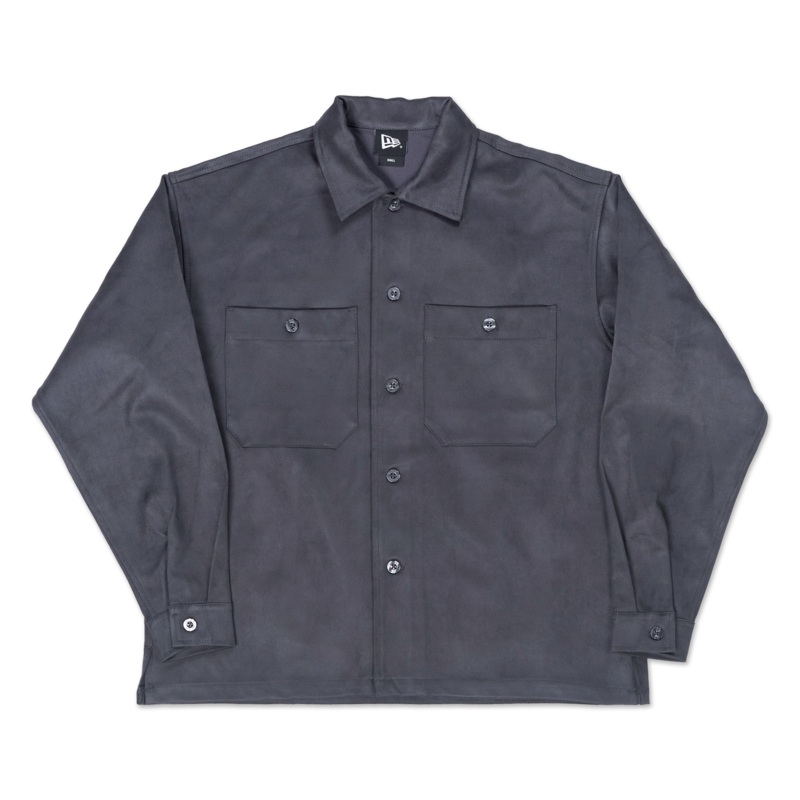 NEW ERA ANCIENT CULTURE GRAY LONG SLEEVE SHIRT