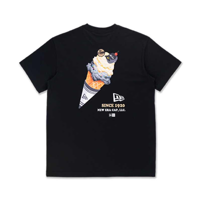 NEW ERA HOME CHEERING BLACK SHORT SLEEVE T-SHIRT