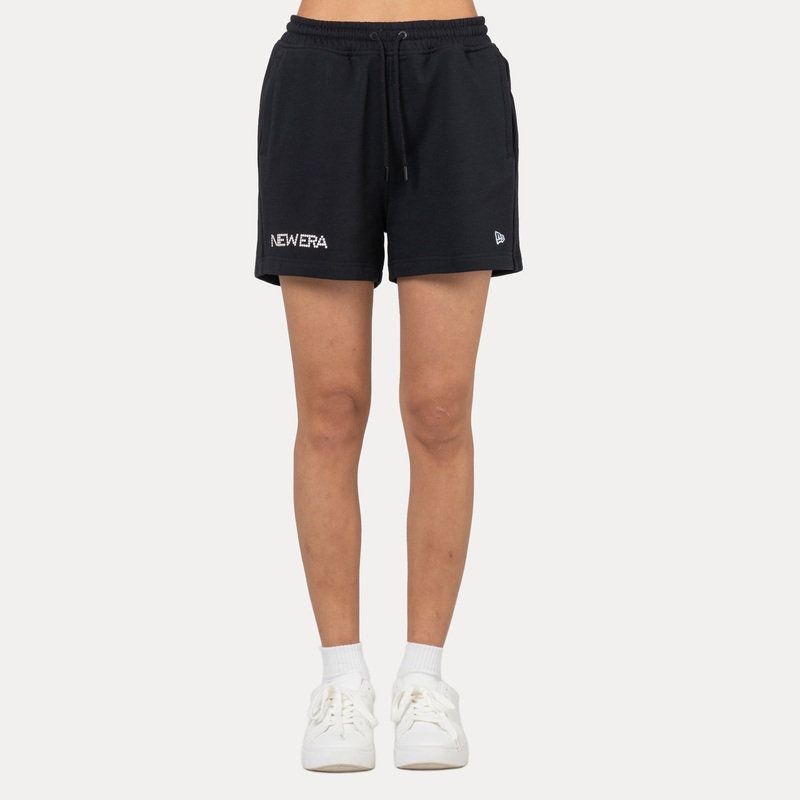 NEW ERA SAVOR THE MOMENT – PEARL BLACK WOMEN KNIT SHORTS