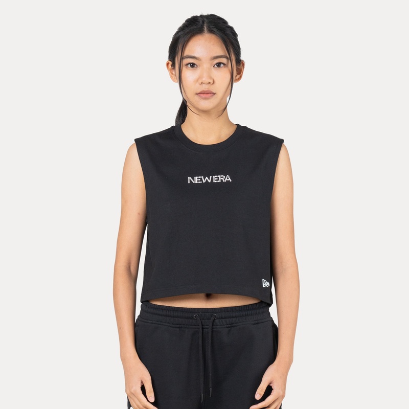 NEW ERA SAVOR THE MOMENT – PEARL BLACK WOMEN TANK