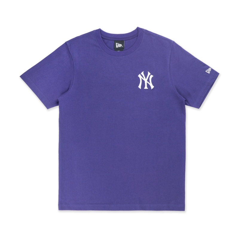 NEW YORK YANKEES COLOR ERA PURPLE SHORT SLEEVE T-SHIRT