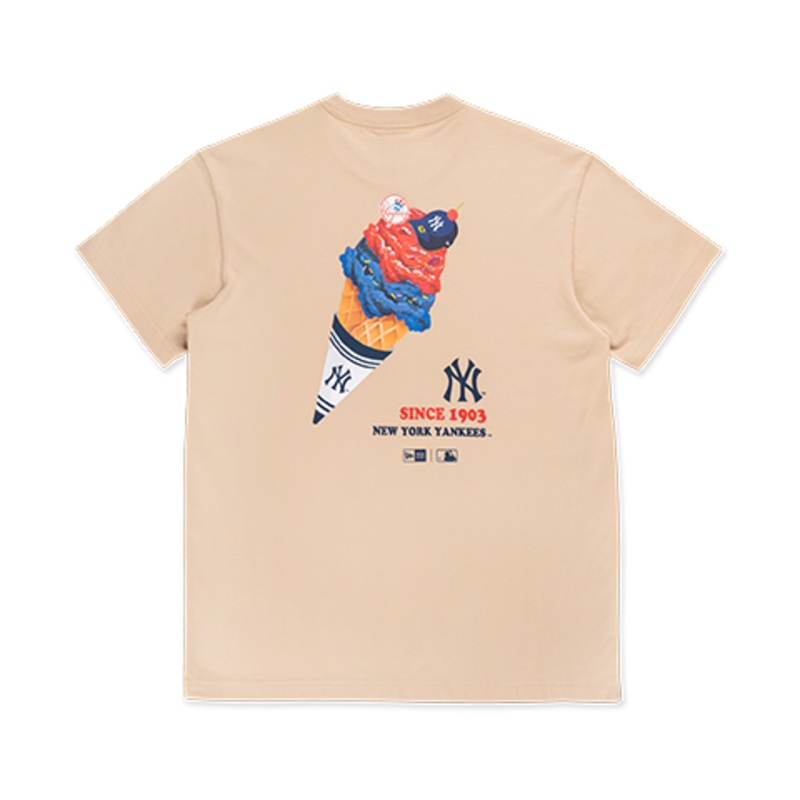 NEW YORK YANKEES HOME CHEERING OAT MILK SHORT SLEEVE T-SHIRT