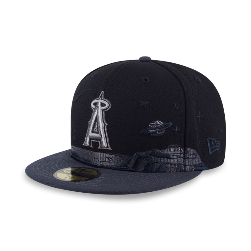 59FIFTY PACK – PLANETARY ANAHEIM ANGELS COOPERSTOWN BLACK 59FIFTY CAP