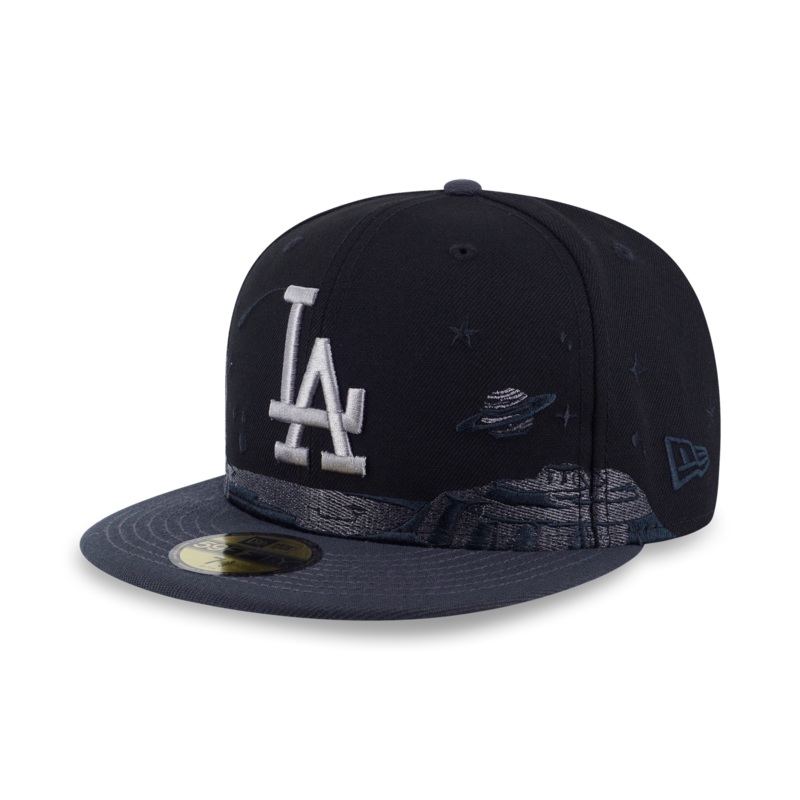 59FIFTY PACK – PLANETARY LOS ANGELES DODGERS COOPERSTOWN BLACK 59FIFTY CAP