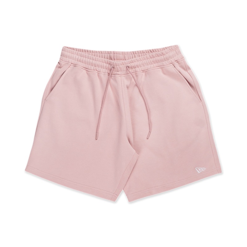 NEW ERA BASIC CORE DIRTY PINK KNIT SHORTS