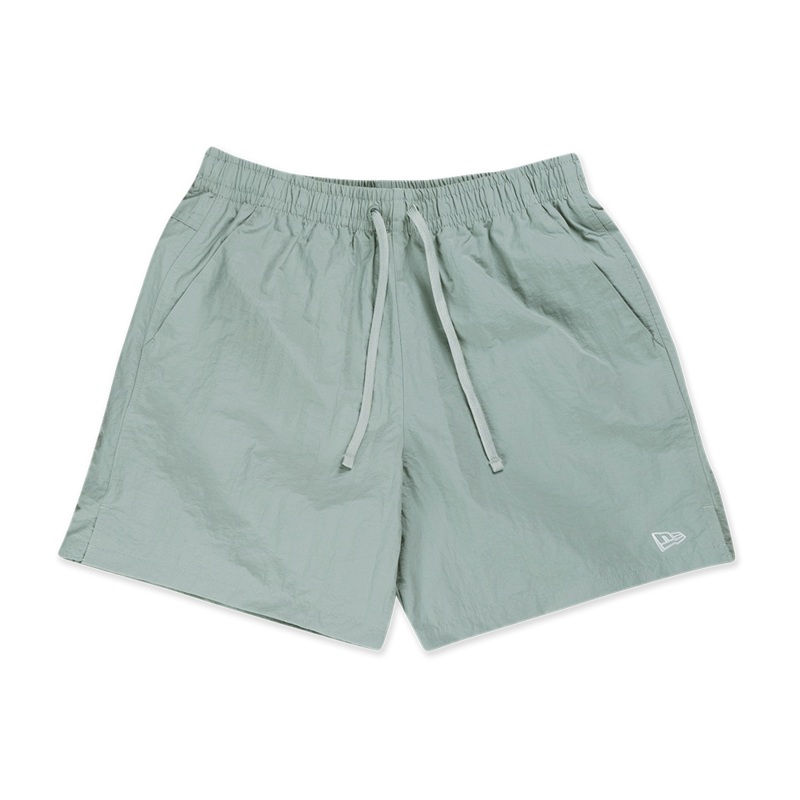 NEW ERA BASIC CORE EVEREST GREEN WOVEN SHORTS