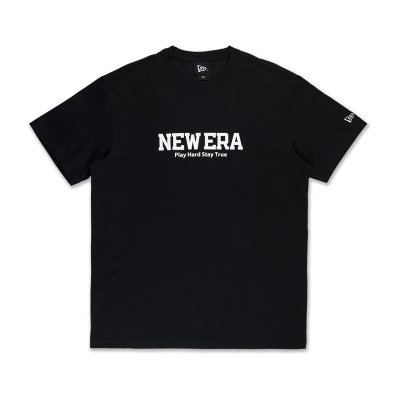 NEW ERA BASKETBALL CLUB BLACK SHORT SLEEVE T-SHIRT