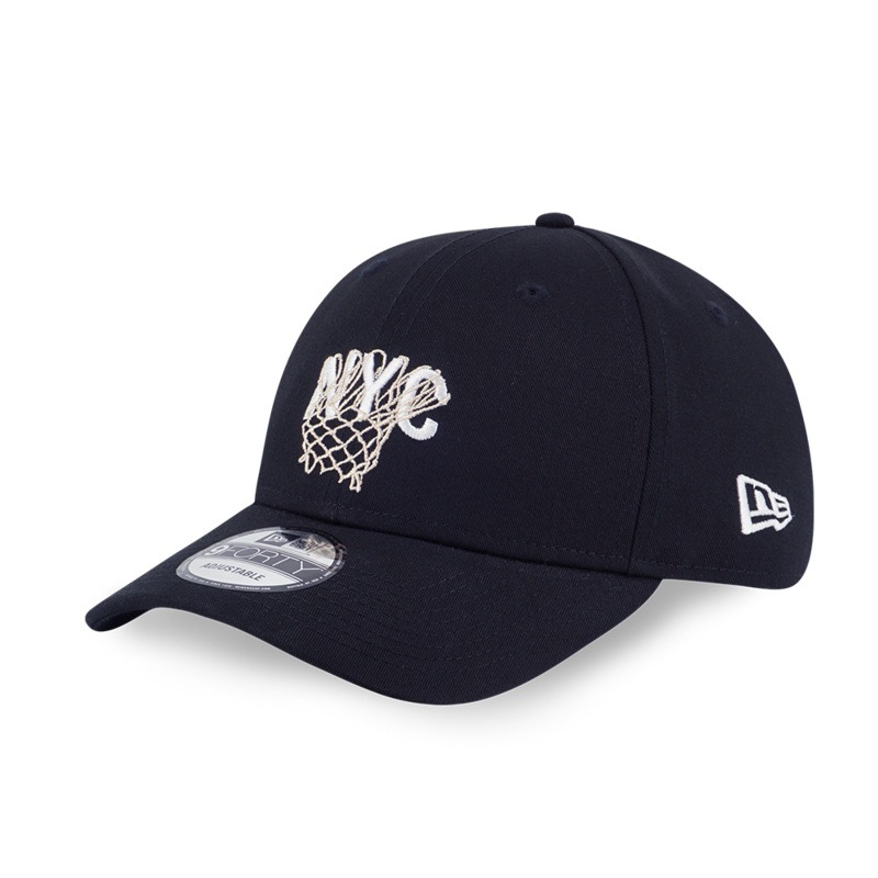 NEW ERA BASKETBALL CLUB NYC BLACK 9FORTY CAP
