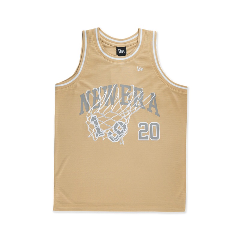 NEW ERA BASKETBALL CLUB VEGAS GOLD BASKETBALL JERSEY