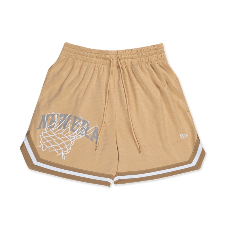 NEW ERA BASKETBALL CLUB VEGAS GOLD BASKETBALL SHORTS