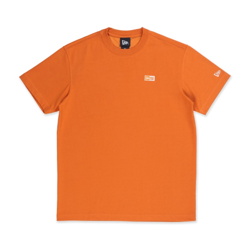 NEW ERA BOX LOGO ORANGE SHORT SLEEVE T-SHIRT