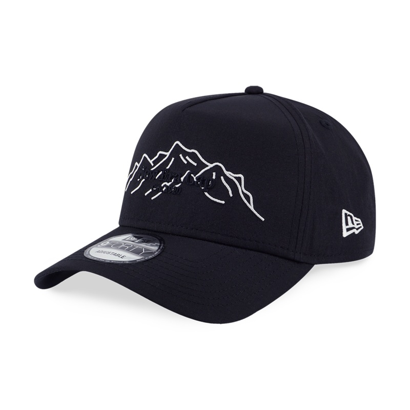 NEW ERA MOUNTAIN EDGE BLACK 9FORTY AF CAP