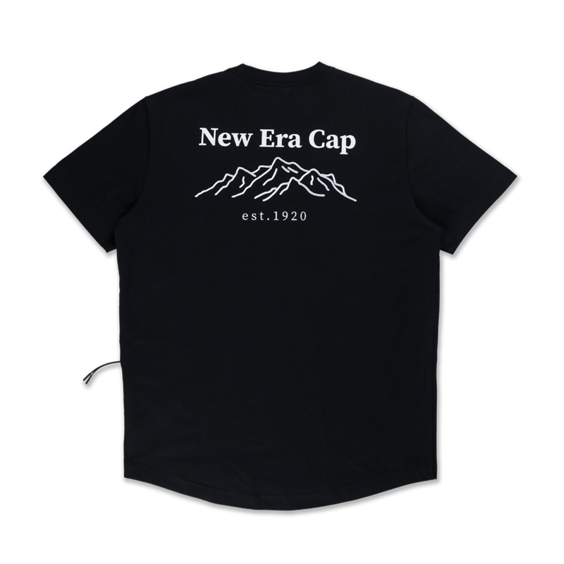 NEW ERA MOUNTAIN EDGE BLACK PERFORMANCE SHORT SLEEVE T-SHIRT