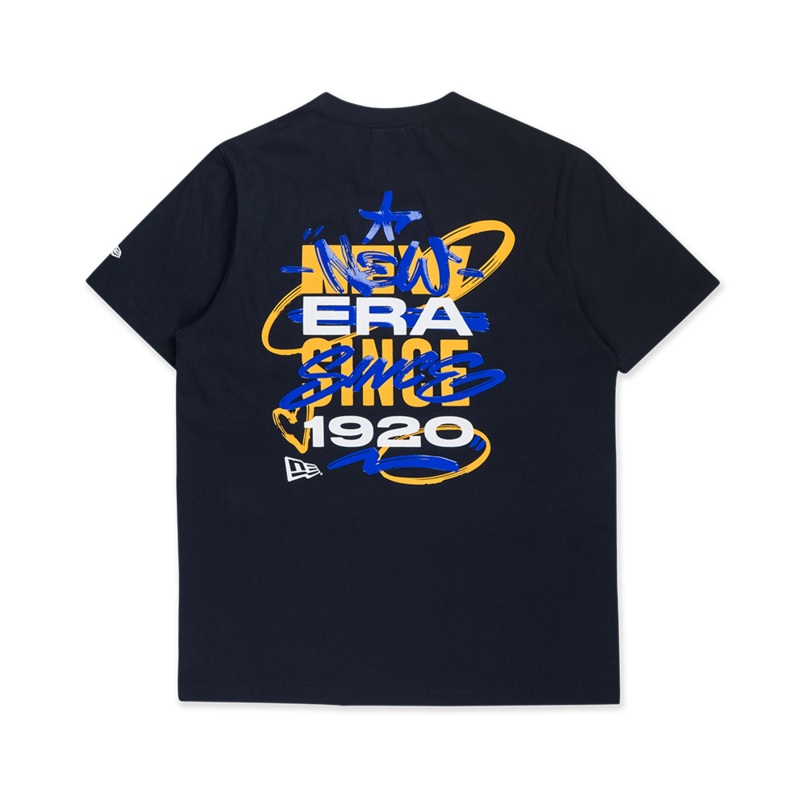 NEW ERA STREET REVERIE NAVY SHORT SLEEVE T-SHIRT
