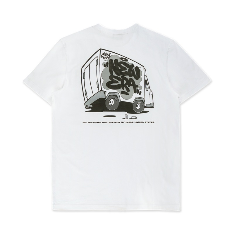 NEW ERA STREET REVERIE NYC WHITE SHORT SLEEVE T-SHIRT